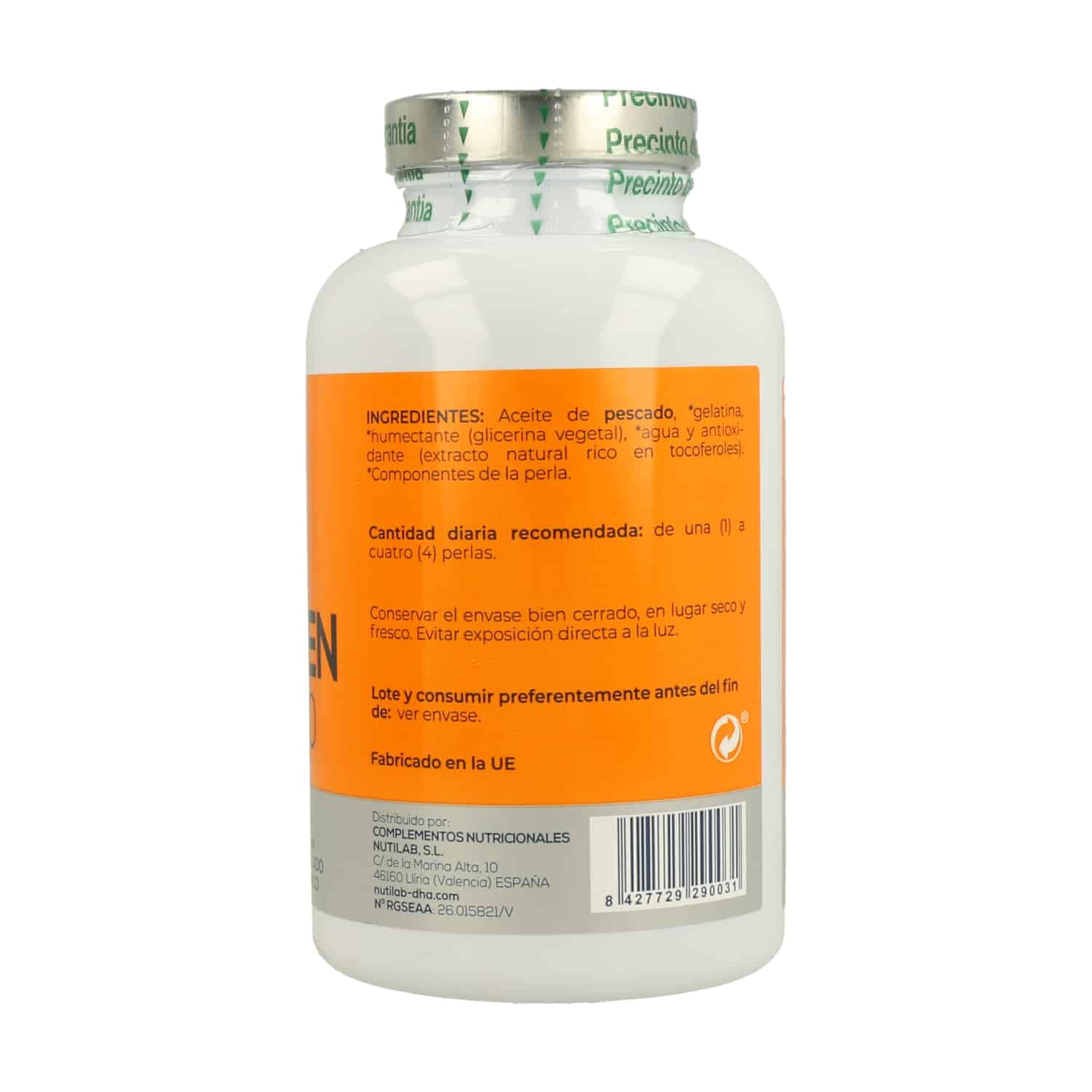 DHA Origen NPD1 1000 120 caps lateral 1