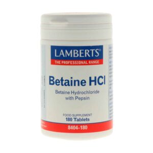 Betaina HCL con Pepsina 180 comp.