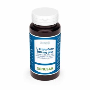 L-triptófano 500 mg plus 60 caps.
