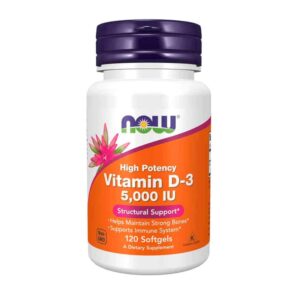 Vitamina D3 5000UI 120 perlas