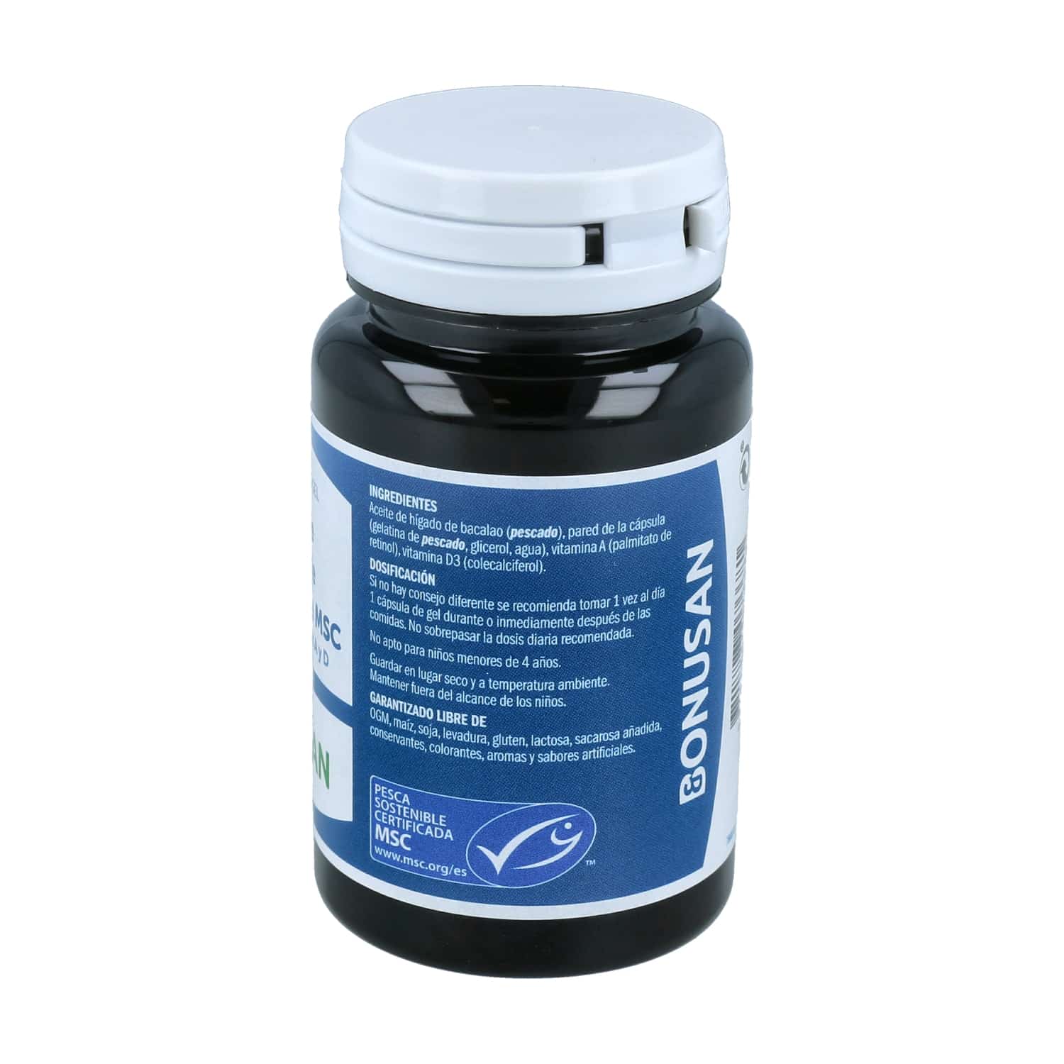 Aceite de higado de pescado forte msc ingredientes