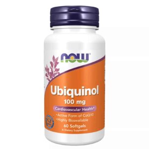 Ubiquinol (Kaneka Ubiquinol™) 100 mg 60 caps.