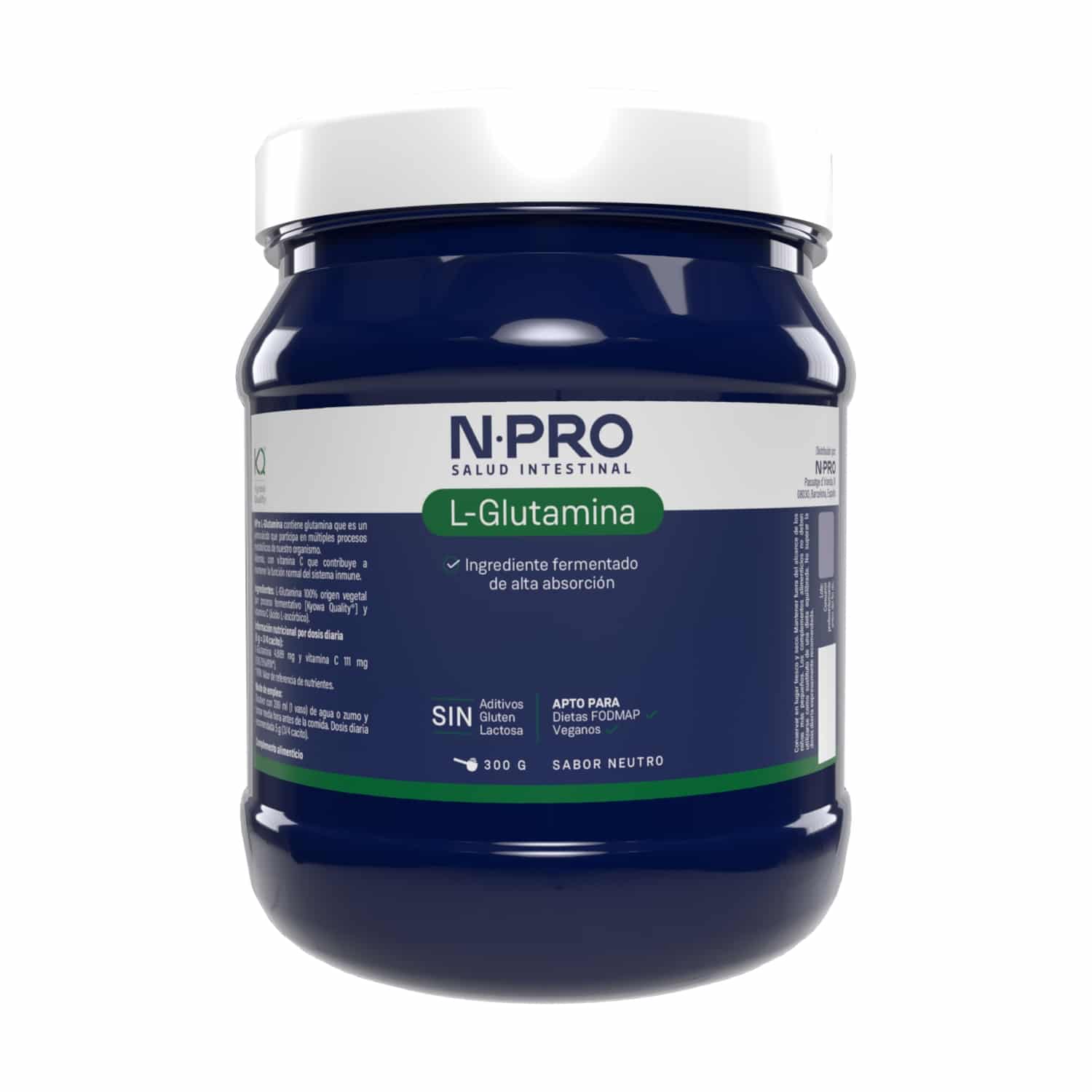 NPRO-L-glutamina-300-gr