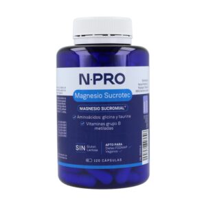 NPRO Magnesio Sucrotec 120 caps.