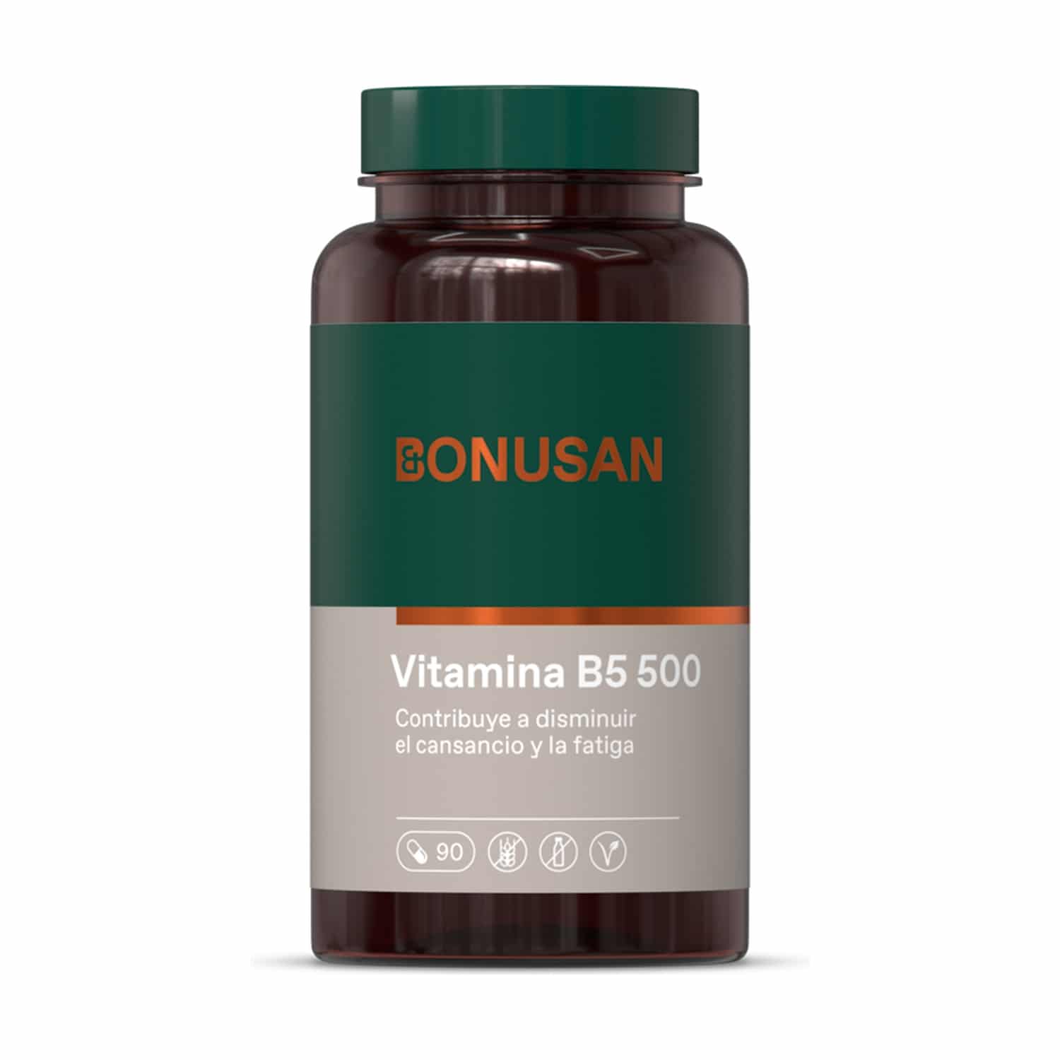 Vitamina B5 500 mg. 90 cáps. de Bonusan