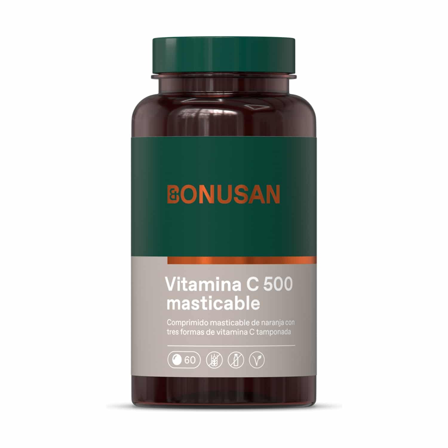 Vitamina C-500 masticable 60 comp. de Bonusan