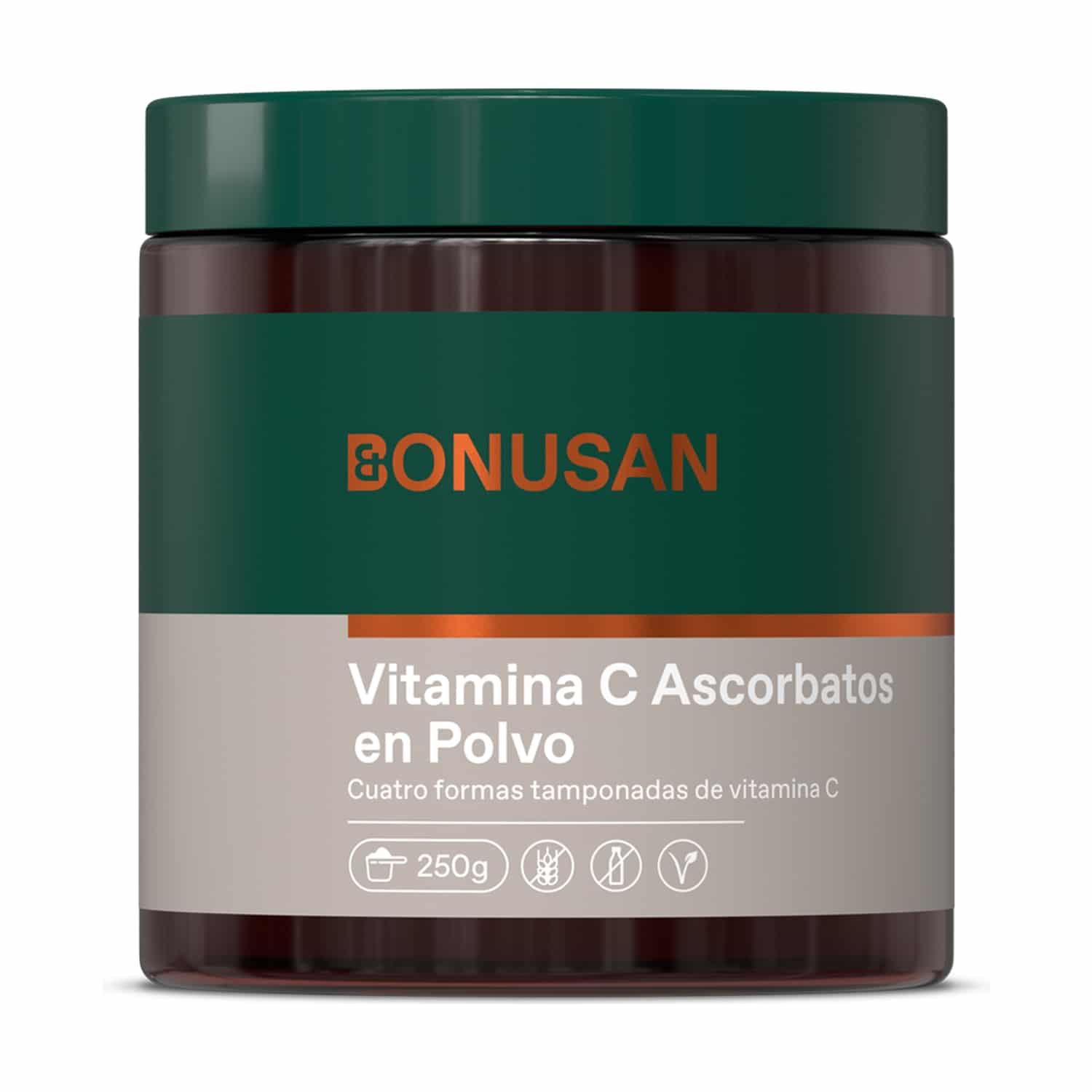 Vitamina C polvo de ascorbatos 250 gr. de Bonusan
