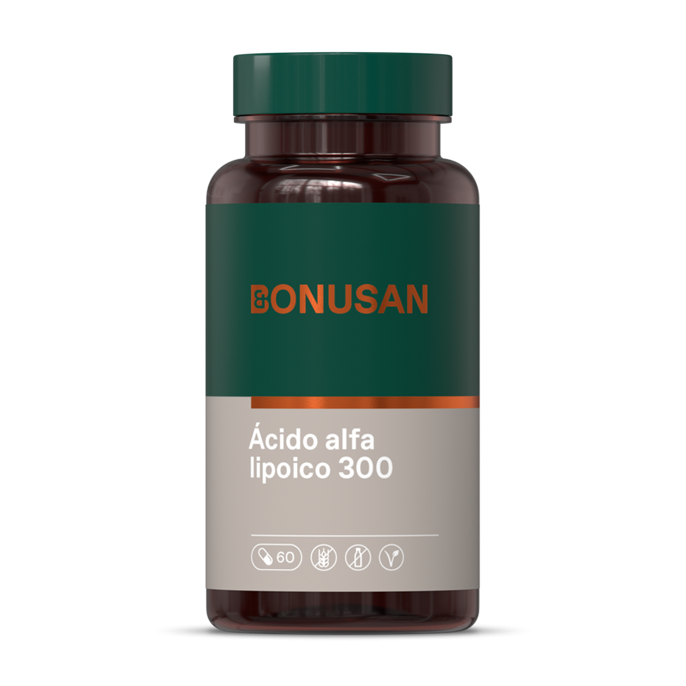 Ácido Alfa Lipoico 300 mg 60 cáps. de Bonusan