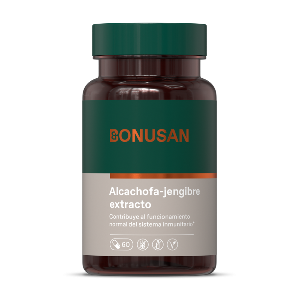 Alcachofa-Jengibre extracto 60 cáps. de Bonusan