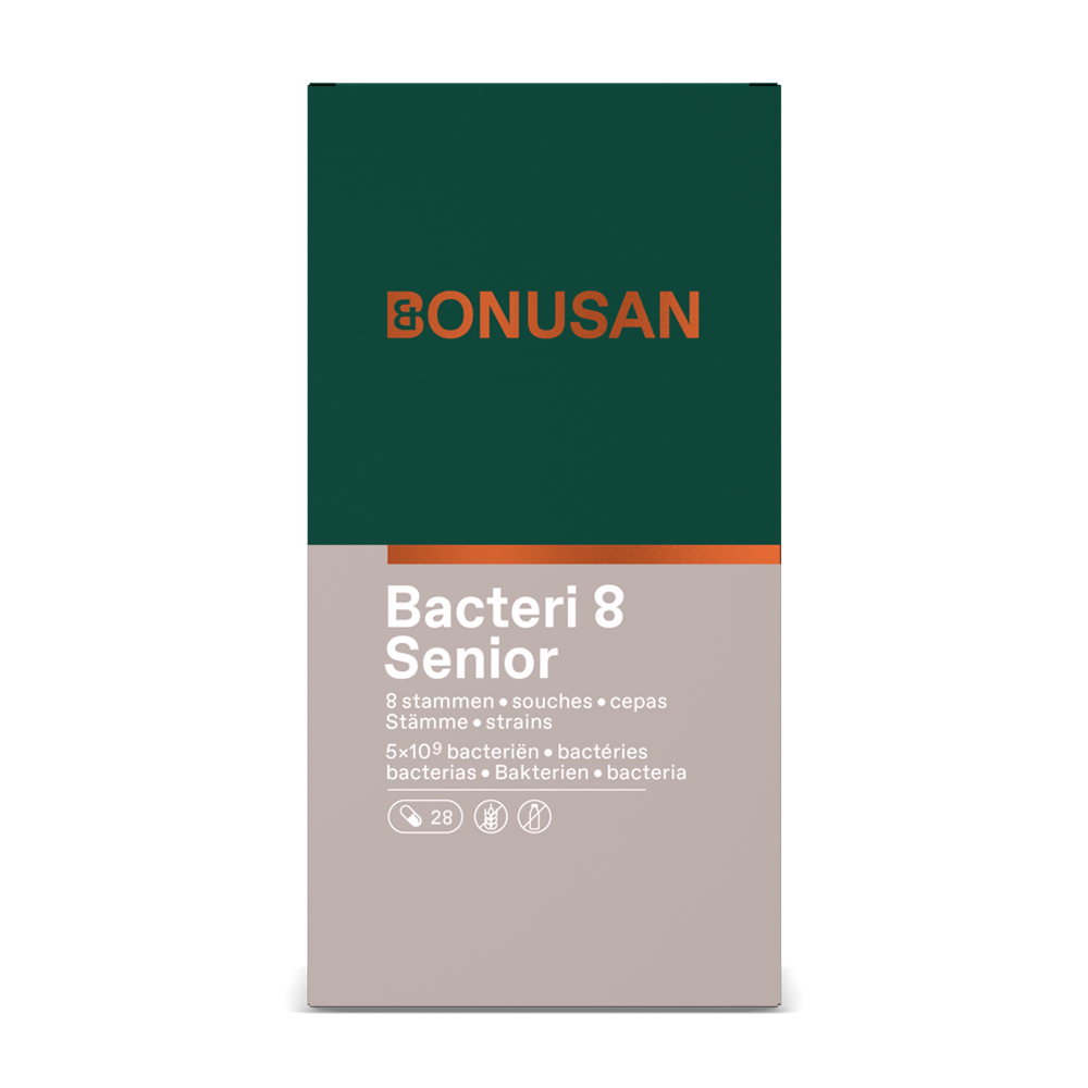 Bacteri 8 Senior 28 cáps. de Bonusan