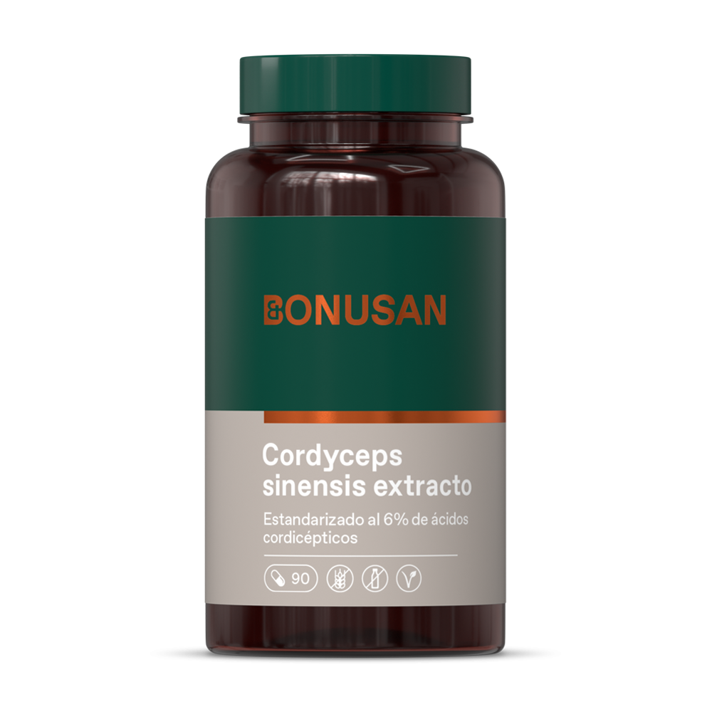 Cordyceps sinensis extracto 90 cáps. de Bonusan