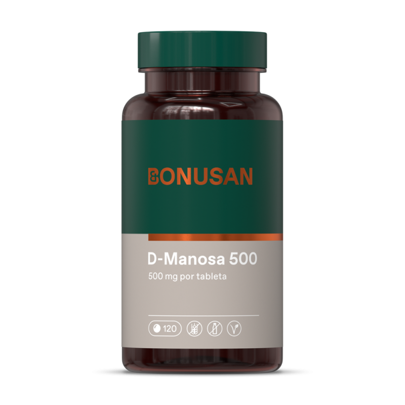D-Manosa 500 mg. 120 comp. de Bonusan