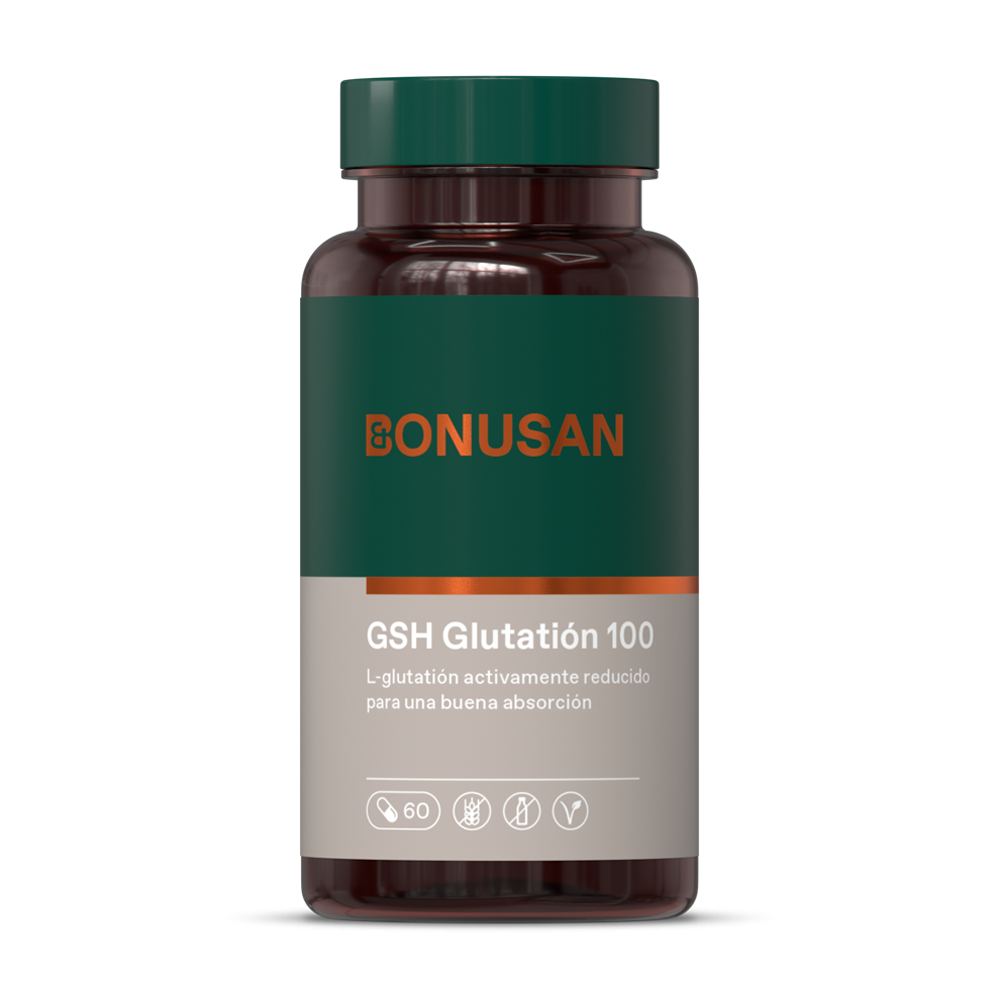 GSH Glutatión 100 mg. 60 cáps. de Bonusan