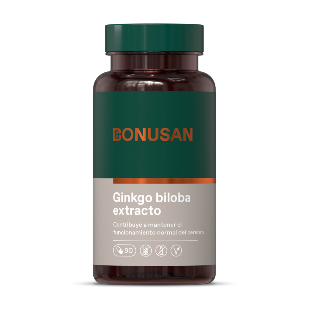 Ginkgo biloba extracto 90 cáps. de Bonusan
