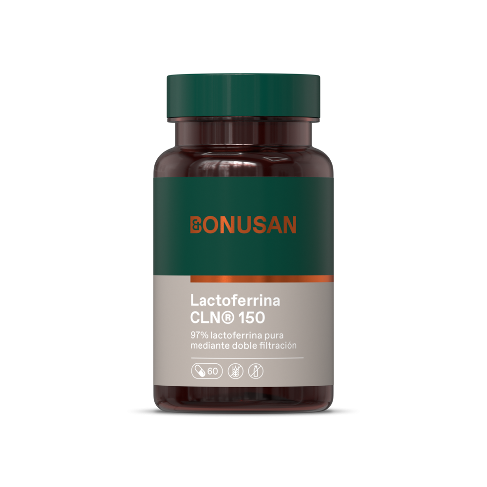 Lactoferrina CLN® 150 mg. 60 cáps. de Bonusan