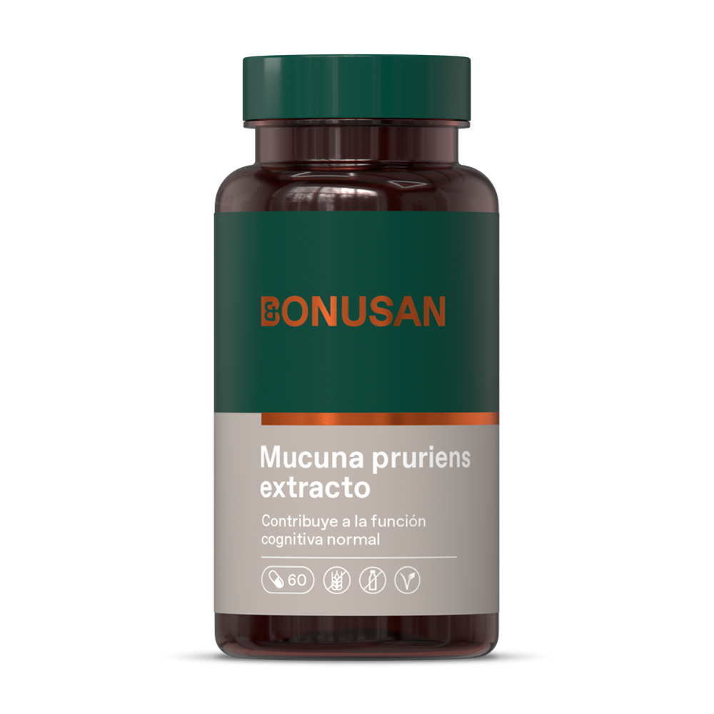 Mucuna pruriens extracto 60 cáps. de Bonusan